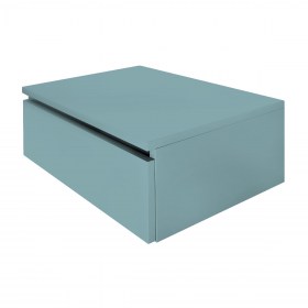 Mobile Cassettone Sospeso MDF Turchese Pastello Pastel Turquoise